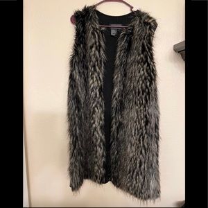 Fur Sweater Vest